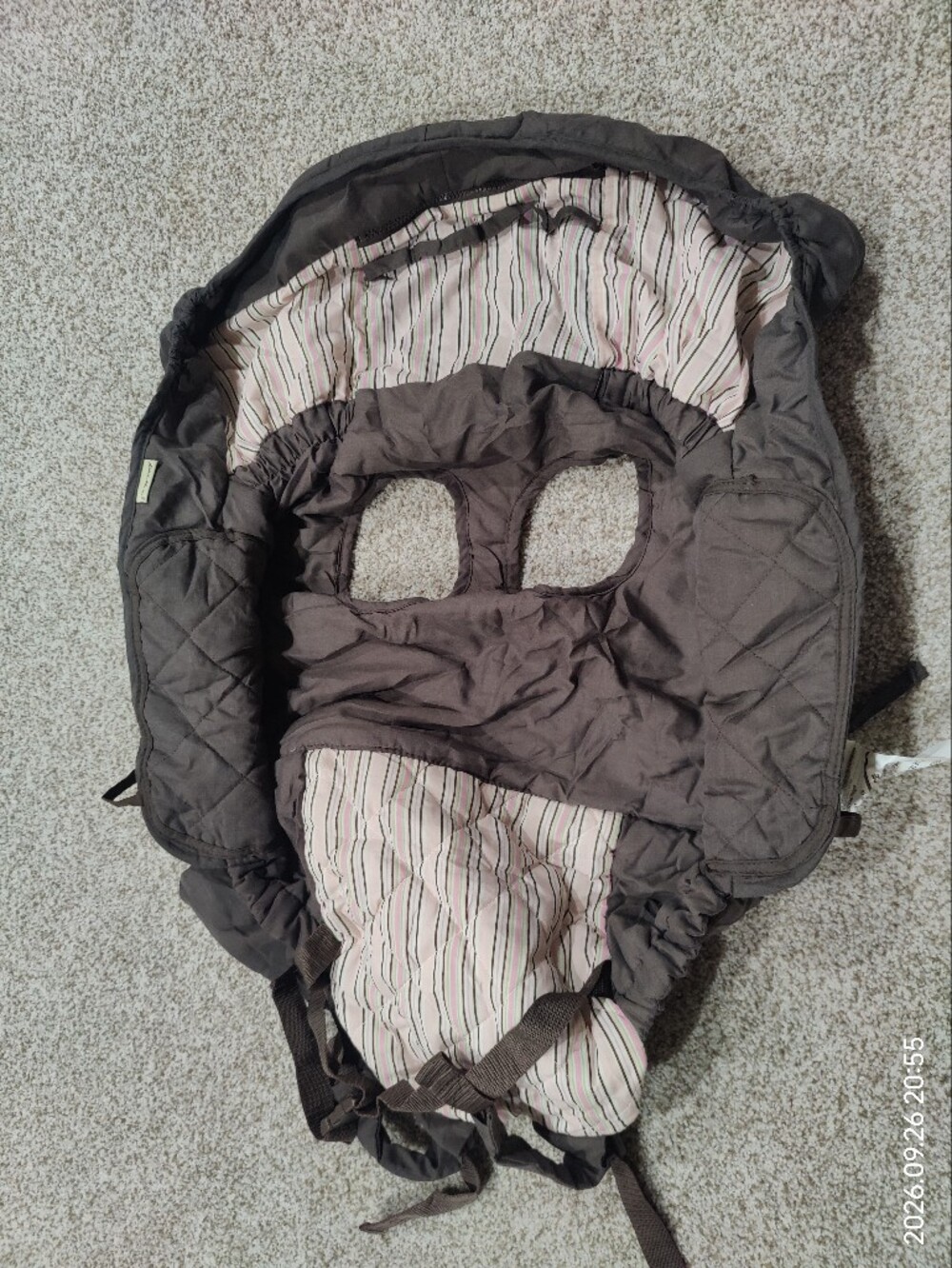 Kids Quilted Shopping Cart Cover
